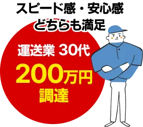 スピード感・安心感　どちらも満足